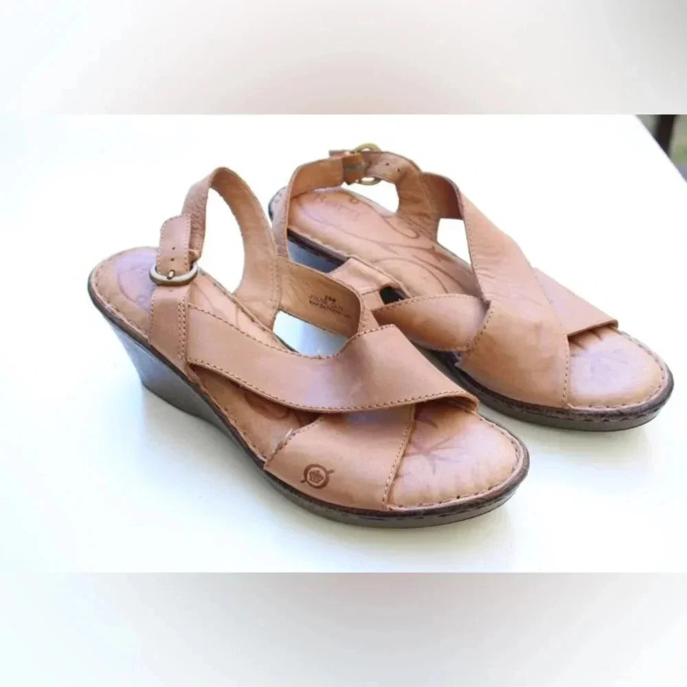 Born wedge sandals